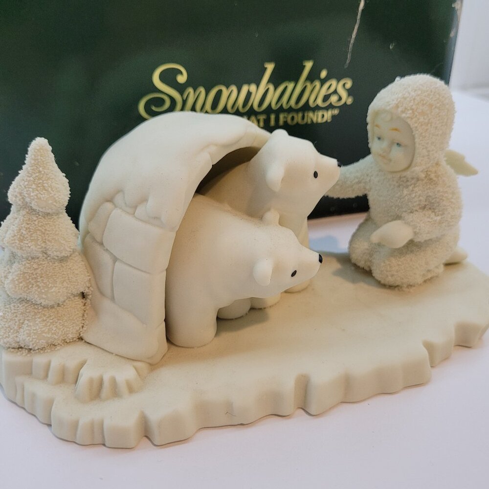Vintage Snowbabies 11 piece Collection, like new with original boxes